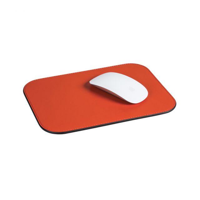 Mouse pad entirely covered in calf leather | Giobagnara