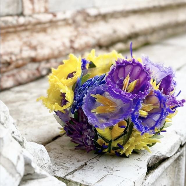 Silicone Rubber Vase handcrafted in Italy  - Flora small | Giobagnara Il Prato Venezia