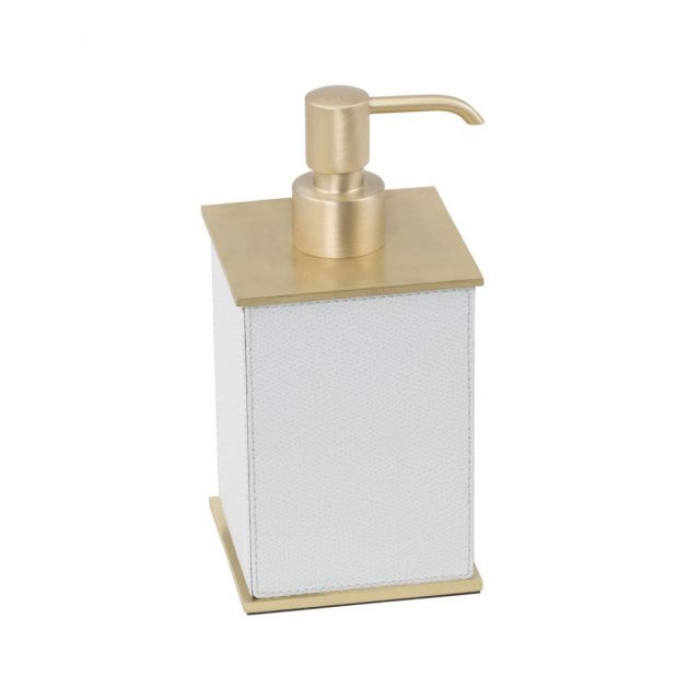 Soap dispenser in leather - FIRENZE