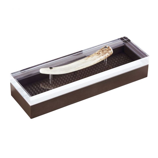 Handwoven long rectangular box - Dafne | Giobagnara