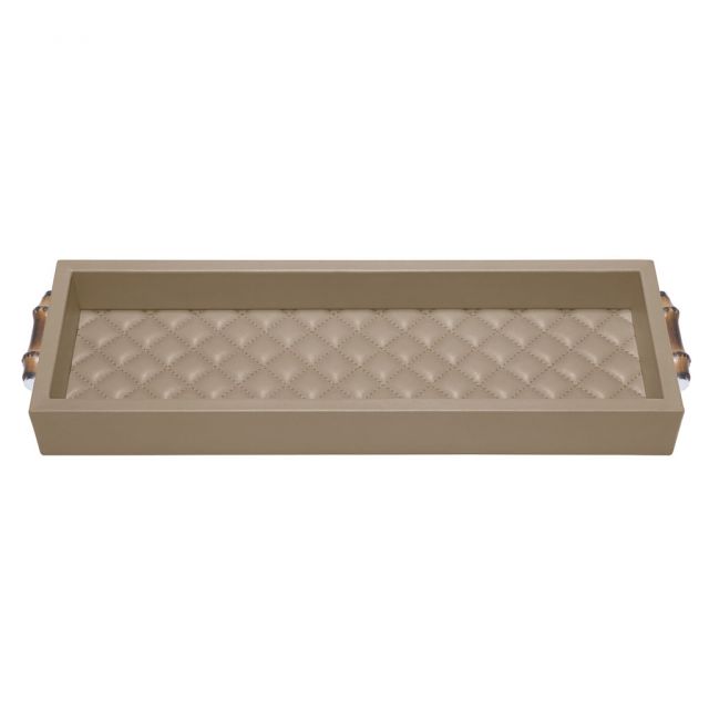 Diamonds long rectangular valet tray - Frida | Giobagnara