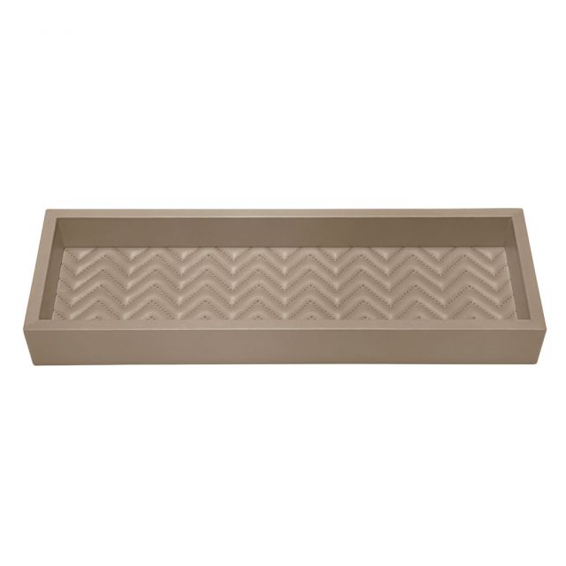 Herringbone long rectangular valet tray - Febe | Giobagnara
