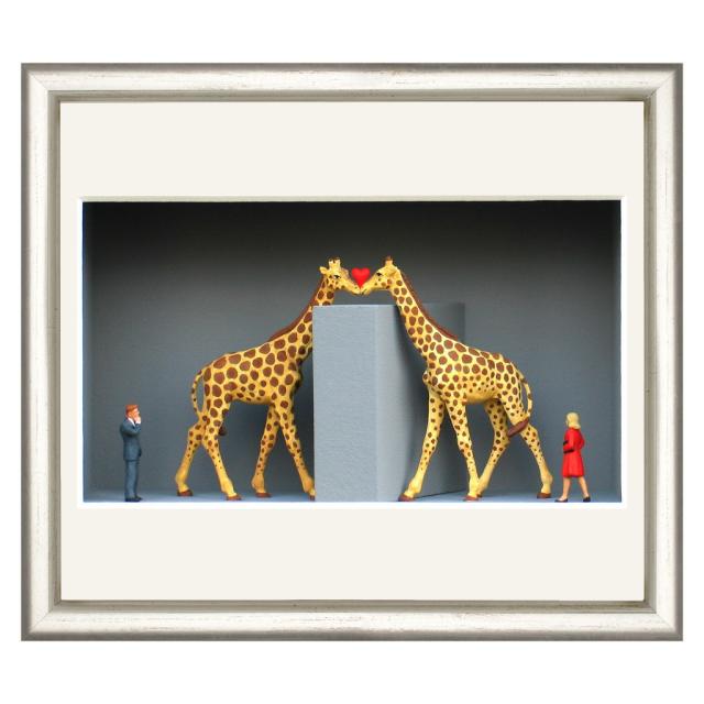 Three-dimensional Painting -  Love Sees No Boundaries