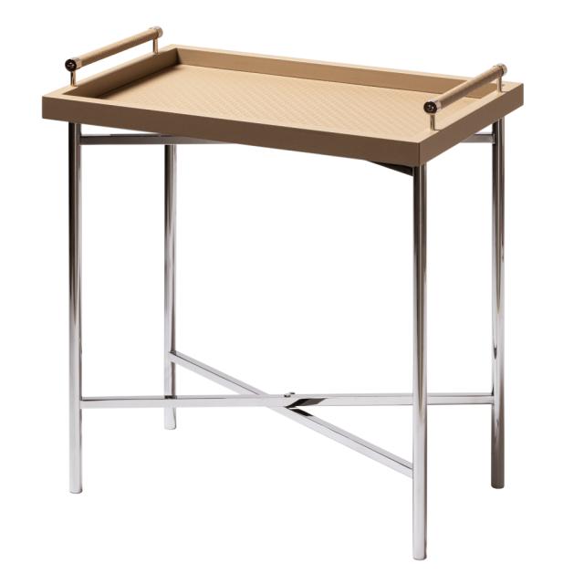 FOLDING SIDE TABLE MONOGRAM - GIOBAGNARA X ELIE SAAB