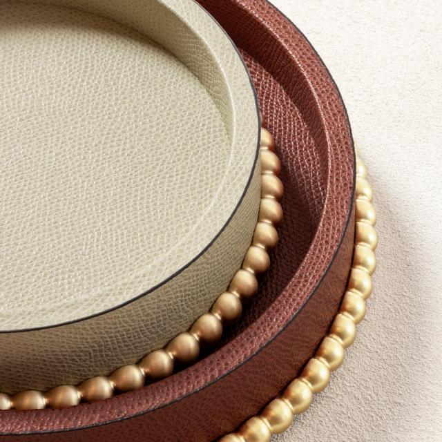 NewIn product secondary image : ROUND VALET TRAY - PERLA